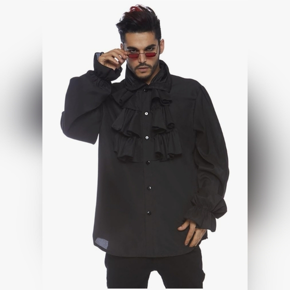 Leg Avenue Other - NIB Leg Avenue Men's Costumes Pirate Shirt with Ruffles- M- Cosplay, Ren Faire